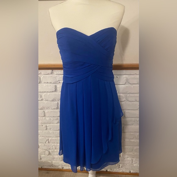 Women’s David’s Bridal Pleated Dress - Picture 2 of 6